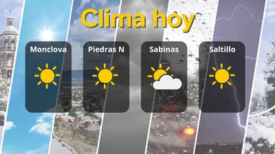 Clima en Coahuila: soleado y cálido este lunes 6 de octubre