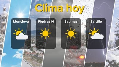 Clima en Coahuila: temperaturas cálidas y cielos despejados