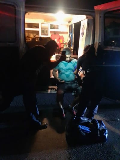 Joven motociclista resulta lesionado tras accidente en la Avenida Las Torres