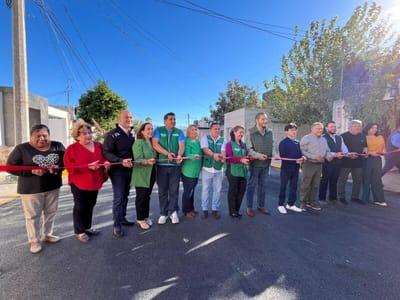 Municipio impulsa pavimentación en la colonia Elsa Hernández con inversión superior a 1.9 millones de pesos
