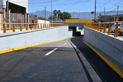Monclova coordina trabajos del par vial en la calle Coahuila