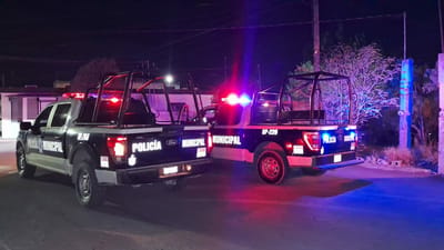 Par de felones traían pistola de juguete