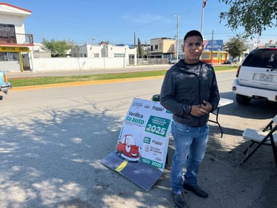 Se extiende plazo: ciudadanos de Nueva Rosita deben verificar vehículos