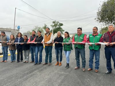 Ayuntamiento entrega pavimentación en la Calle Francisco Javier Tavasci de la 288