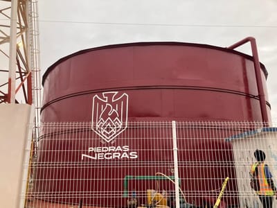 SIMAS recibe tanque de 1,000 m³ tras inversión municipal de 5.9 millones