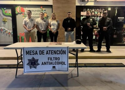 Filtros antialcohol en Monclova buscan prevenir accidentes, no recaudar: Seguridad Pública