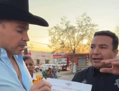 Autoridades frenan cierre vial no autorizado en centro de Múzquiz