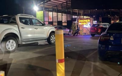 Riña entre clientes moviliza a autoridades en bar del Libramiento Pérez Treviño