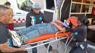 Pánico en el ejido La Cruz: Incendio de departamentos deja dos personas intoxicadas