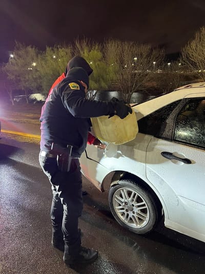 Policía Civil refuerza presencia nocturna y auxilia a conductor varado