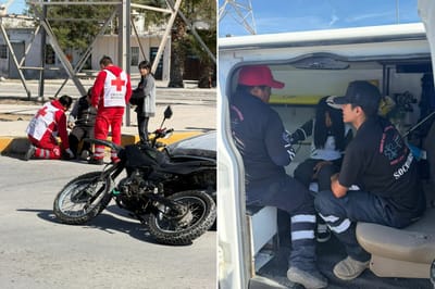 Estudiantes del Cobac resultan lesionados tras ser embestidos por camioneta