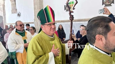 Hilario González celebra sus 5 años como obispo en la parroquia Santiago Apóstol 