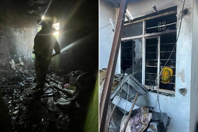 Incendio devora vivienda en Praderas del Sur de Monclova
