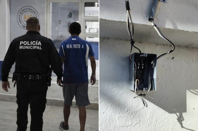 Cae 'El Tiko' tras robo a primaria de Frontera; dejó sin agua y luz a estudiantes
