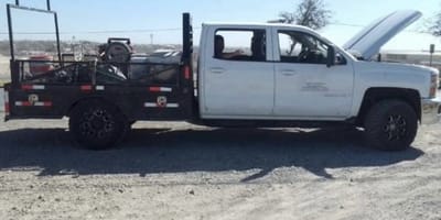 Intensifican búsqueda de camioneta robada en estacionamiento comercial de Piedras Negras