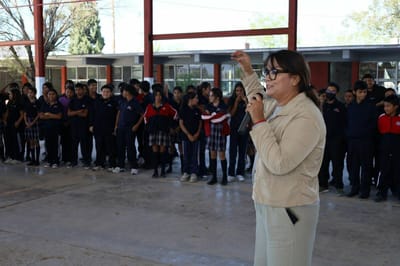 Refuerzan vigilancia en secundarias de Monclova y crece atención a jóvenes en programa Aplícate