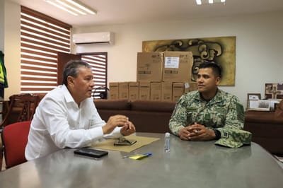     San Juan de Sabinas trabaja junto al Ejército Mexicano por la seguridad diaria