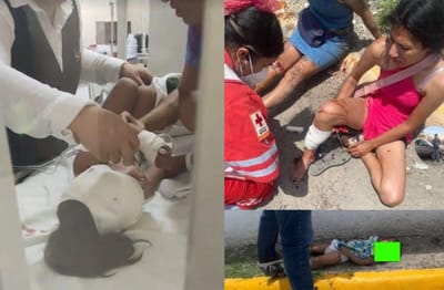 Solicitan apoyo para TAC de niña lesionada tras accidente en Agujita