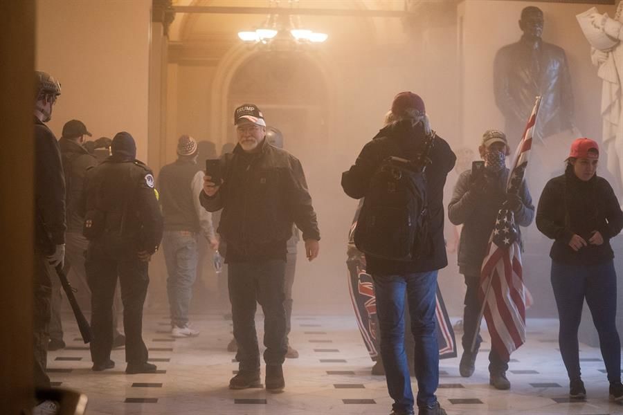 Asalto al Capitolio en Estados Unidos