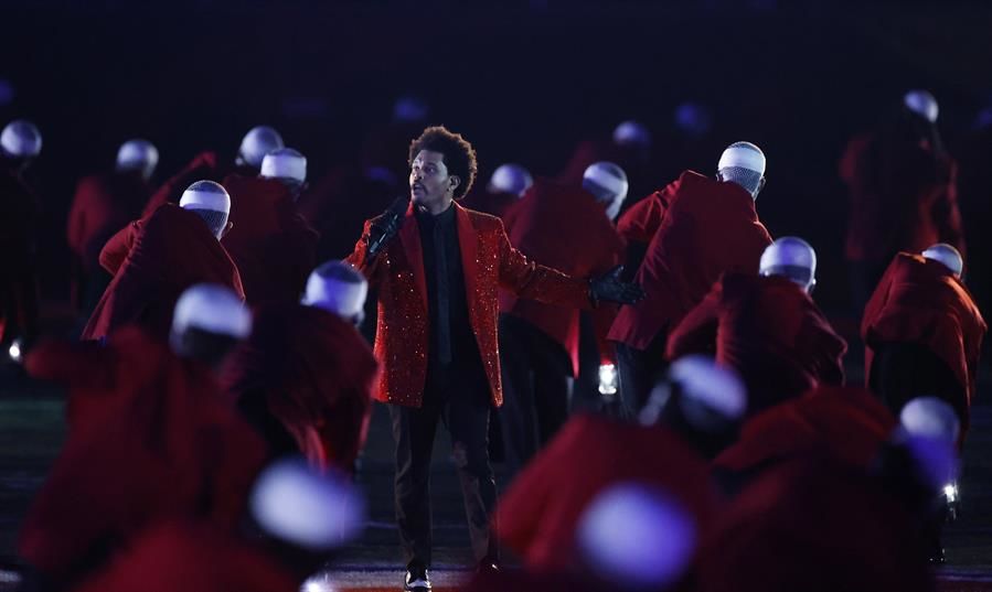 GALERÍA: El show de medio tiempo de The Weeknd en el Super Bowl LV