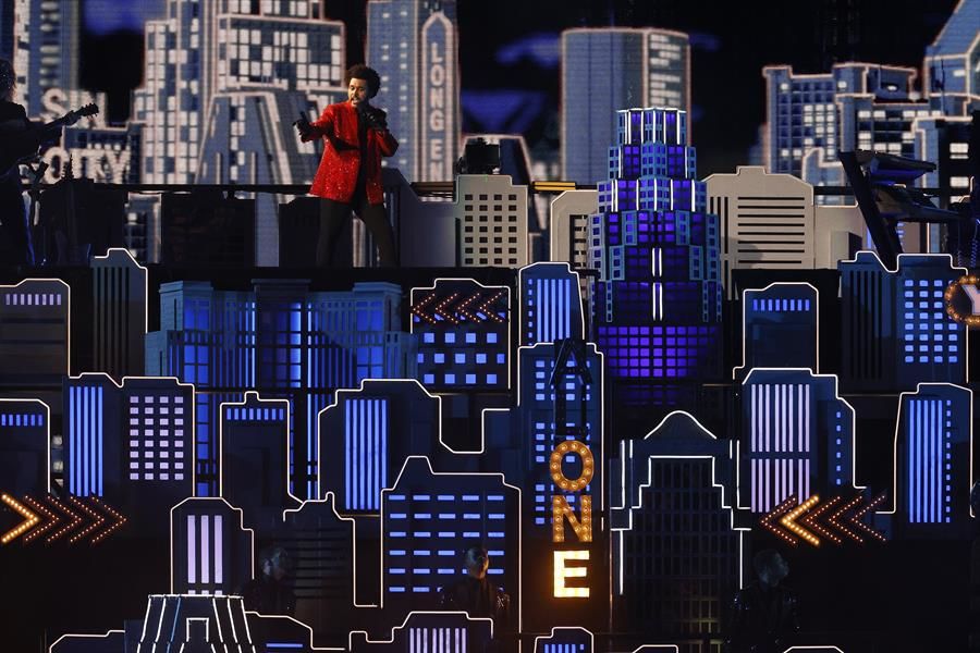 GALERÍA: El show de medio tiempo de The Weeknd en el Super Bowl LV