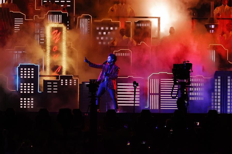 GALERÍA: El show de medio tiempo de The Weeknd en el Super Bowl LV