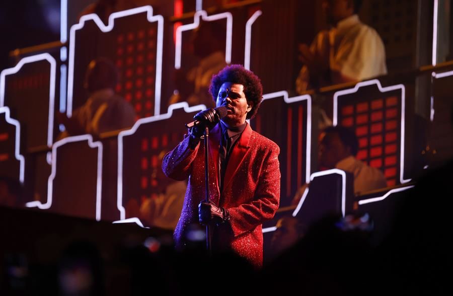 GALERÍA: El show de medio tiempo de The Weeknd en el Super Bowl LV