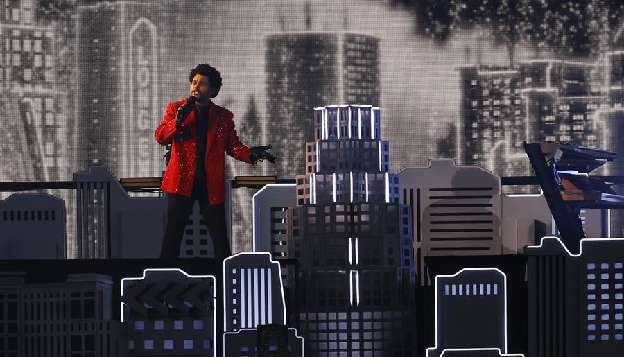 GALERÍA: El show de medio tiempo de The Weeknd en el Super Bowl LV