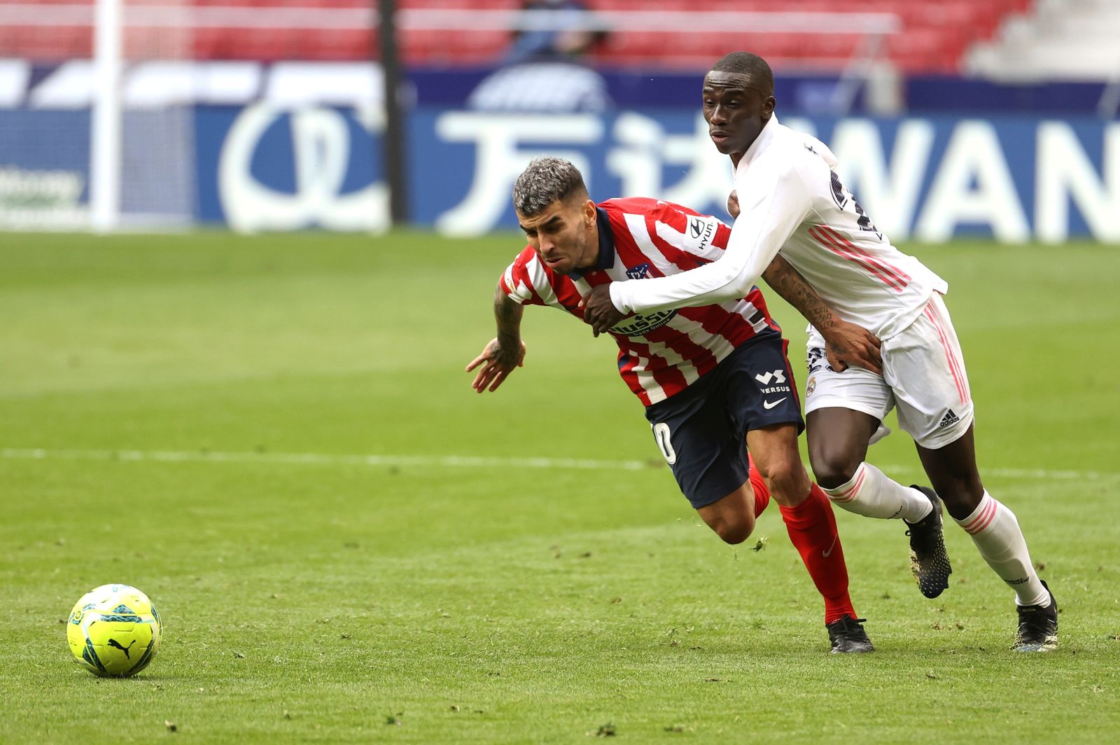 El Atlético vs el Madrid 