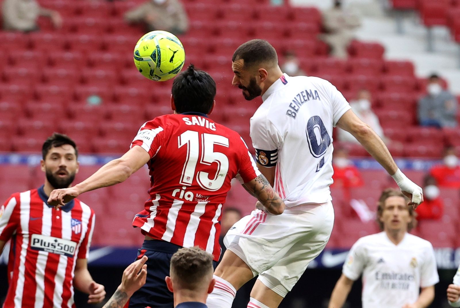 El Atlético vs el Madrid 