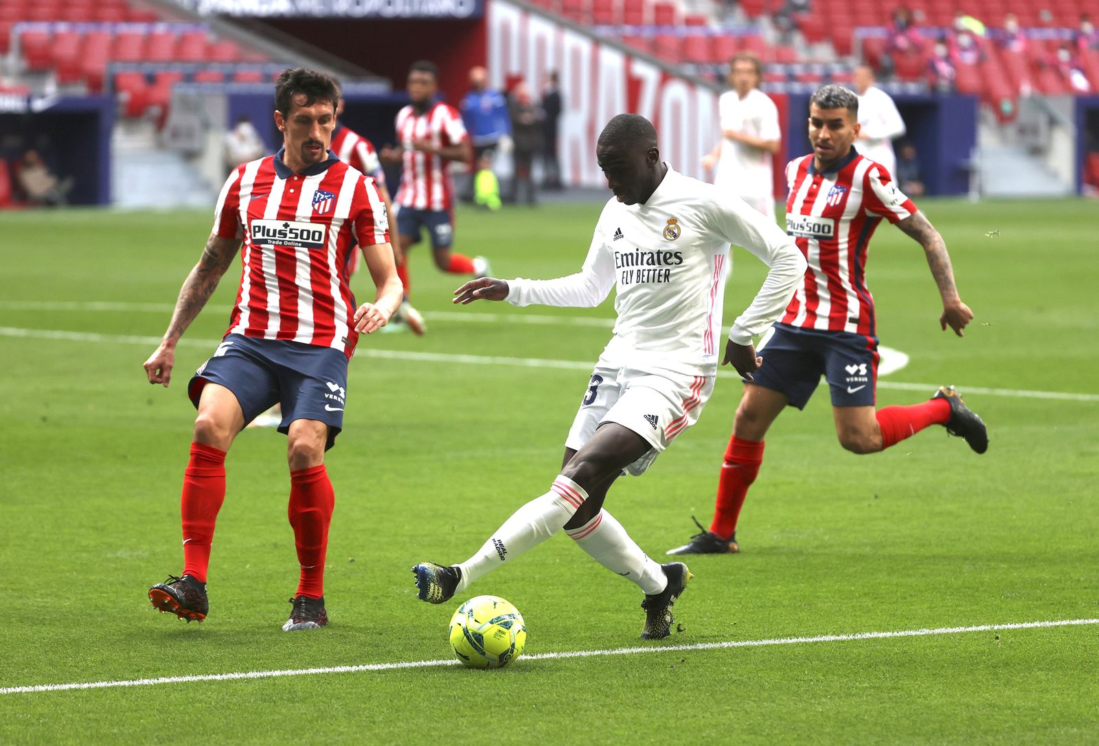 El Atlético vs el Madrid 