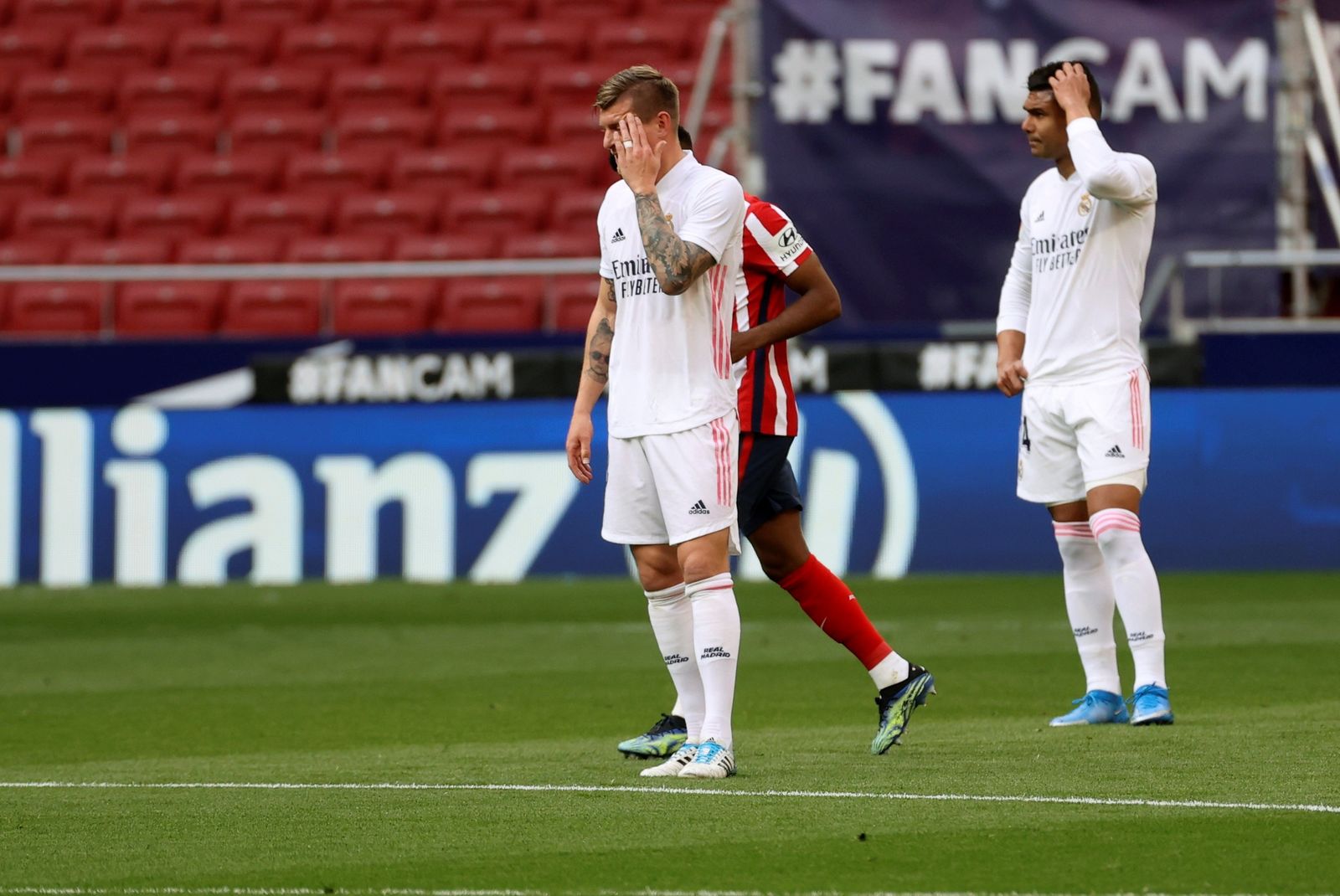 El Atlético vs el Madrid 