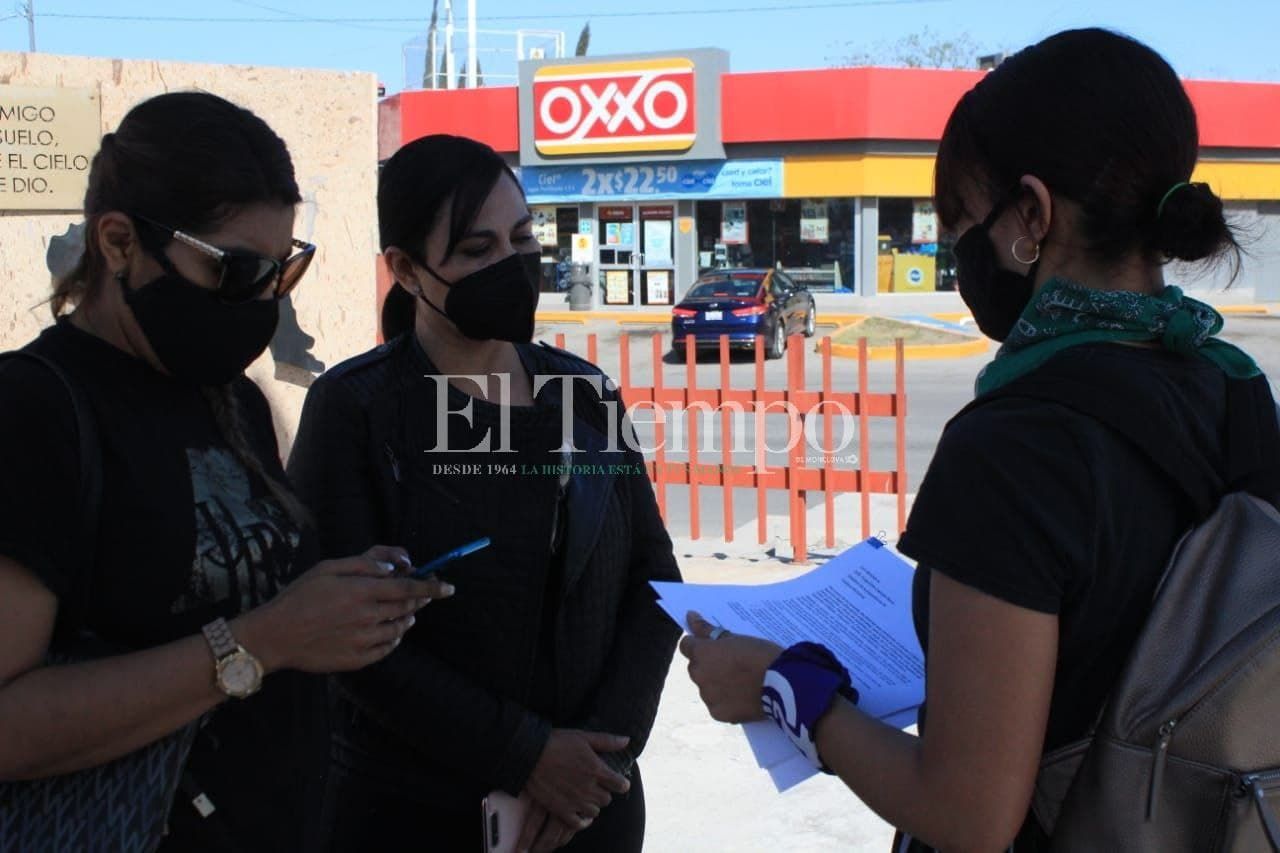 Protestan por acoso sexual en la Prepa 24 de Monclova