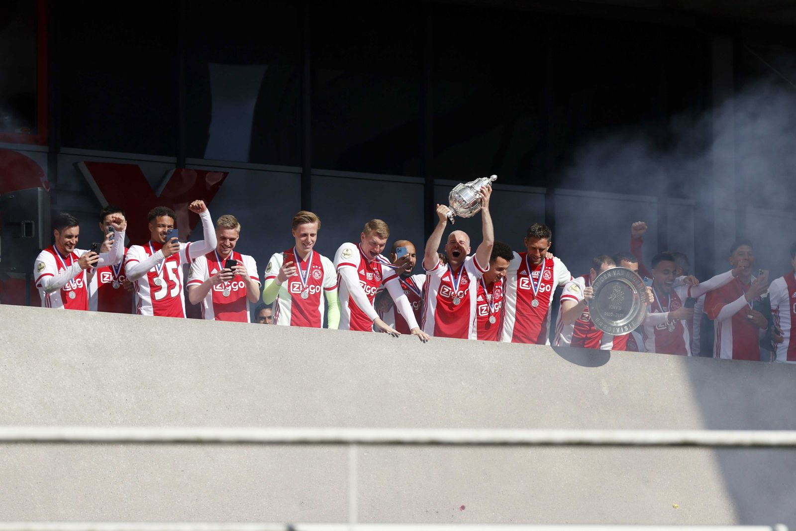 Ajax se ha proclamado campeon de la Eredivisie