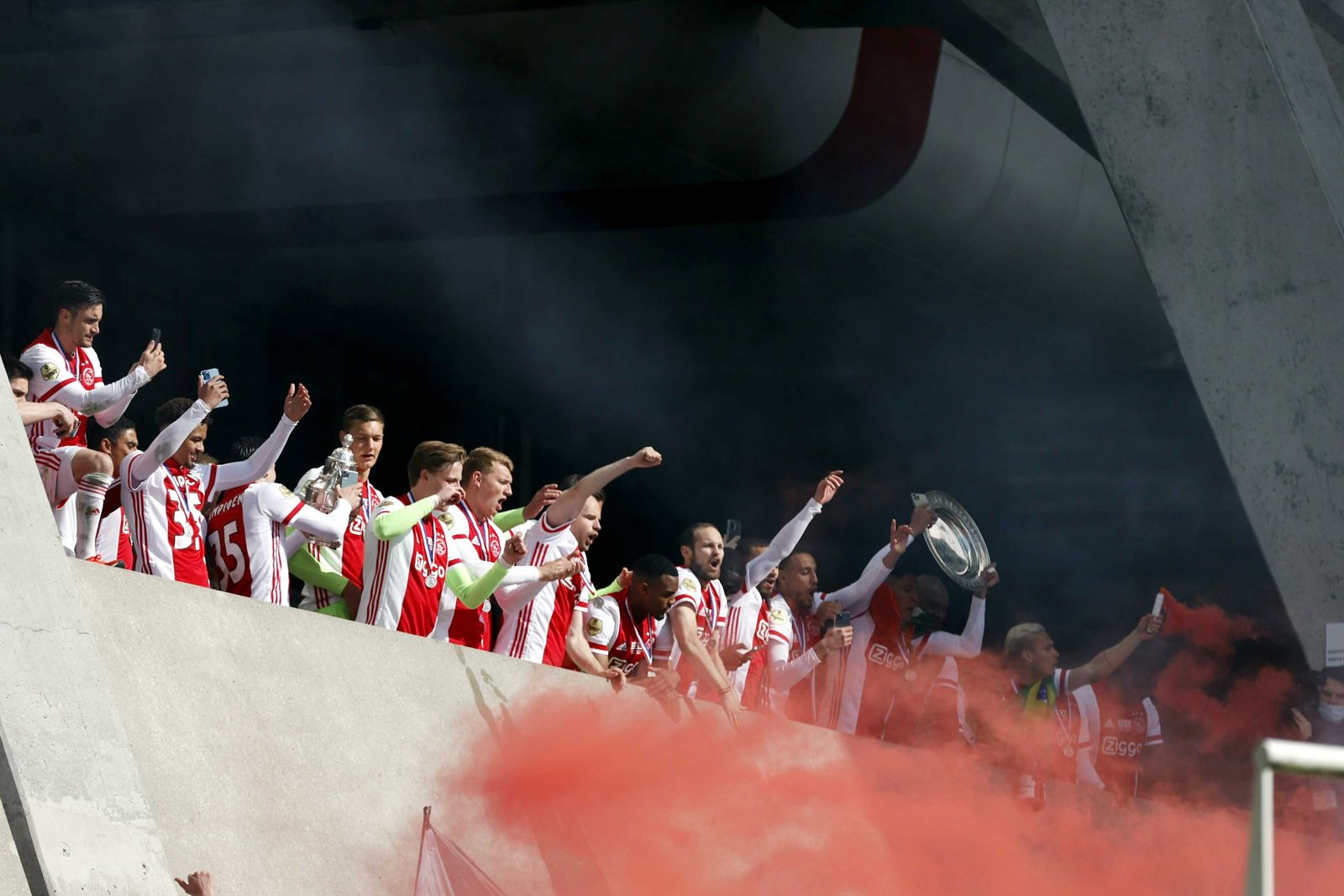 Ajax se ha proclamado campeon de la Eredivisie