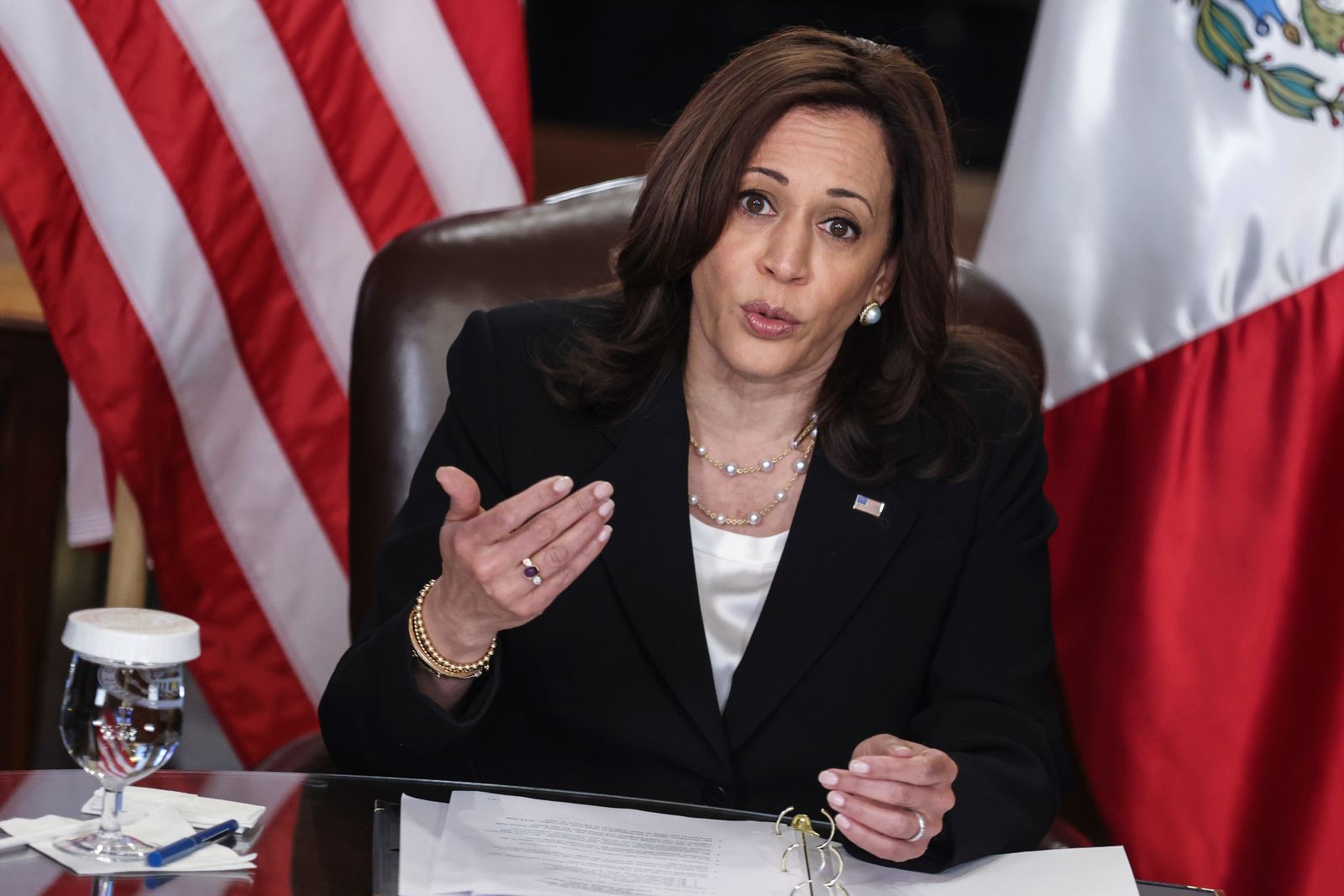 Reunión virtual de AMLO con Kamala Harris