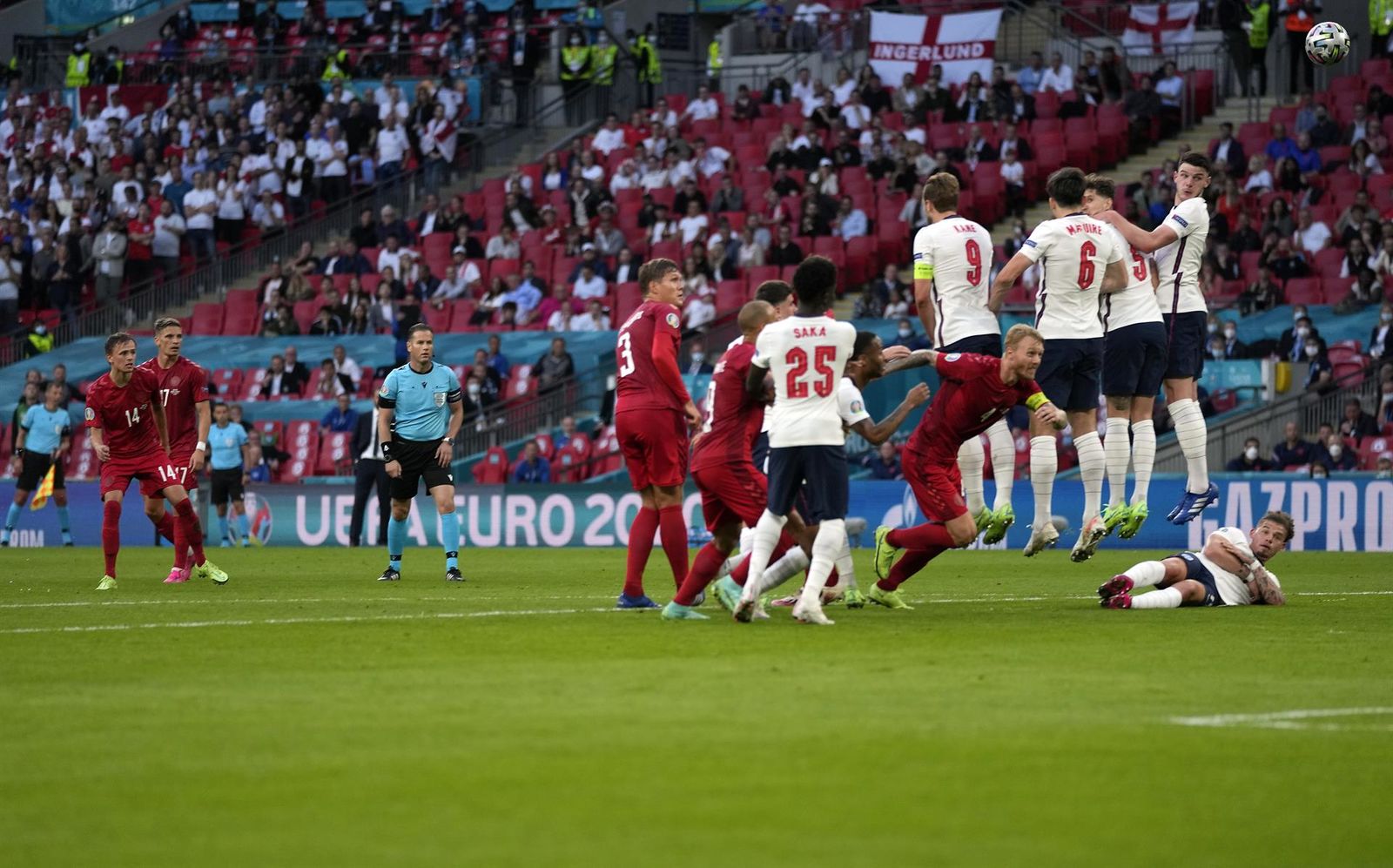 Harry Kane lleva a Inglaterra a la final de la Eurocopa; van contra Italia