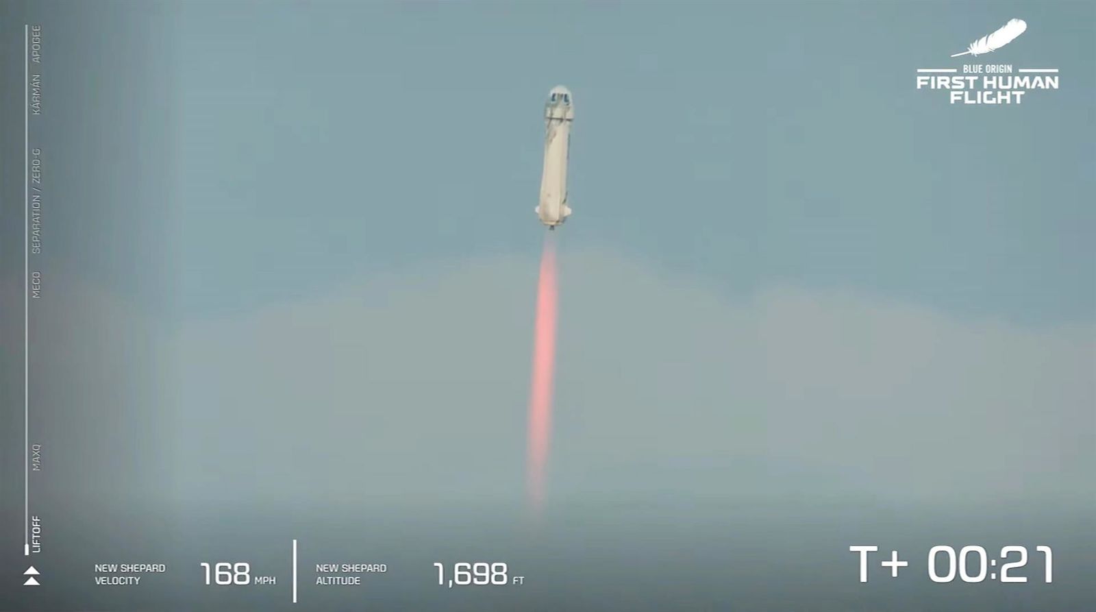 Jeff Bezos vuelve a la tierra