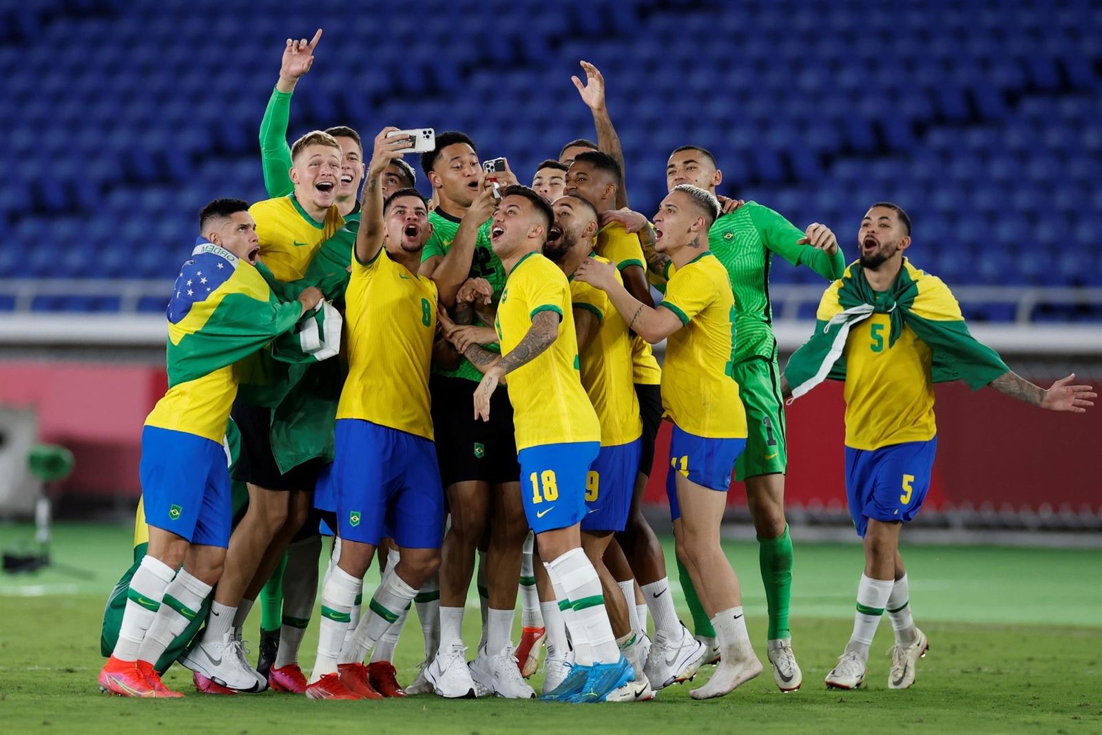 Brasil vence a España y se queda con el oro en los Juegos Olímpicos de Tokio 2020 