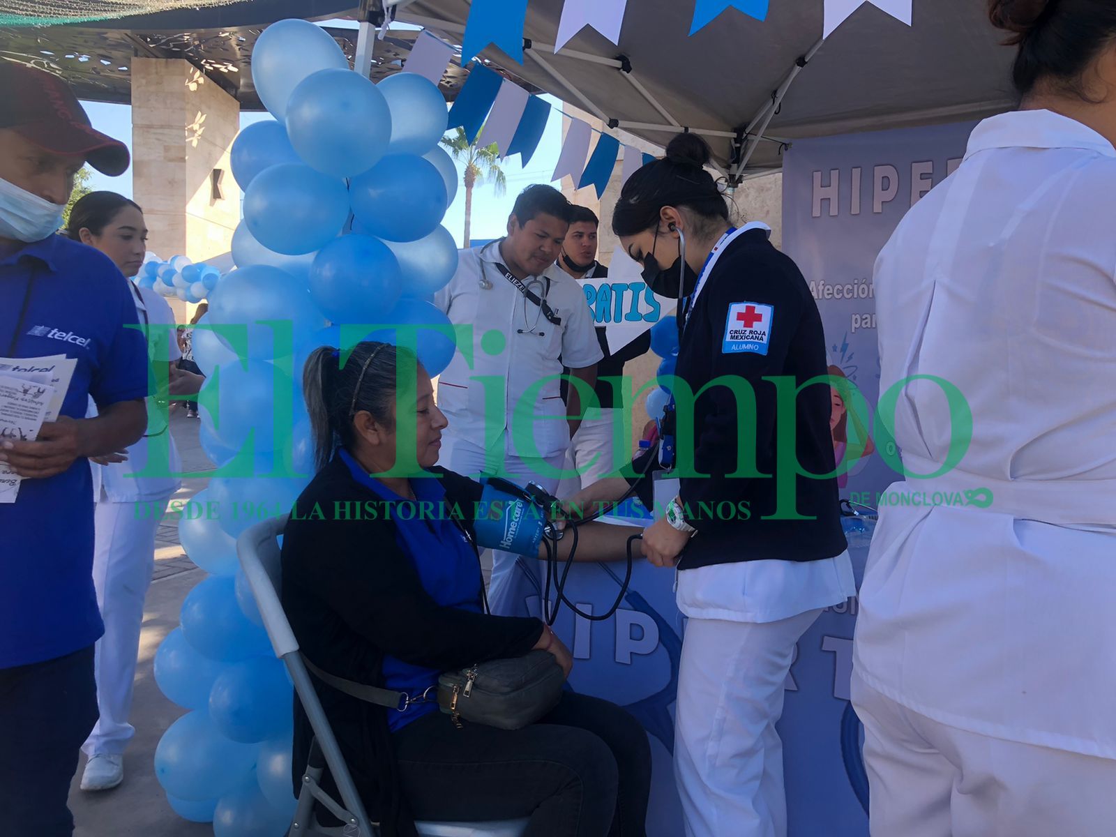 Feria de la Salud en Plaza Principal de Monclova