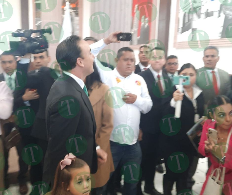 Manolo Jiménez toma protesta como Gobernador de Coahuila