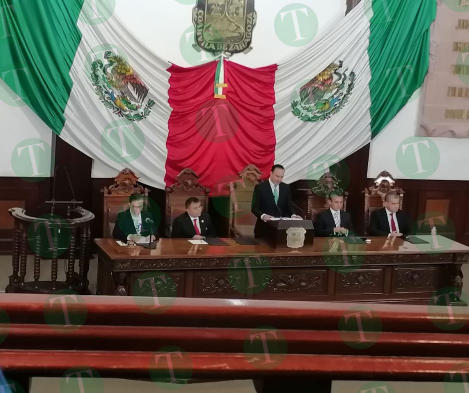 Manolo Jiménez toma protesta como Gobernador de Coahuila