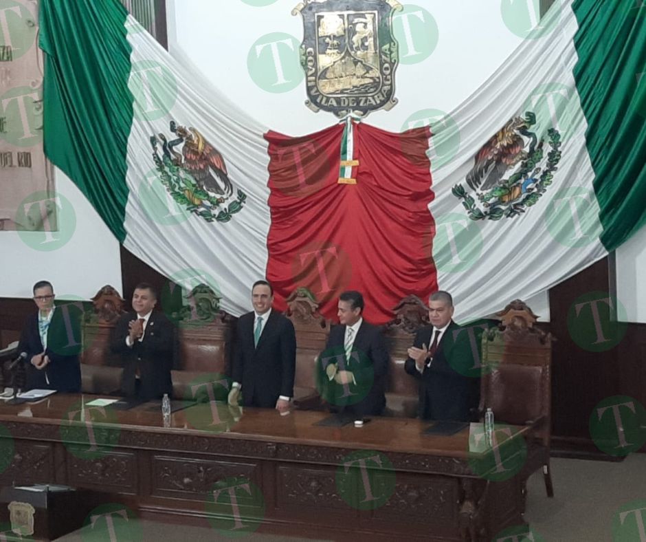 Finaliza toma de protesta del nuevo Gobernador de Coahuila Manolo Jiménez 