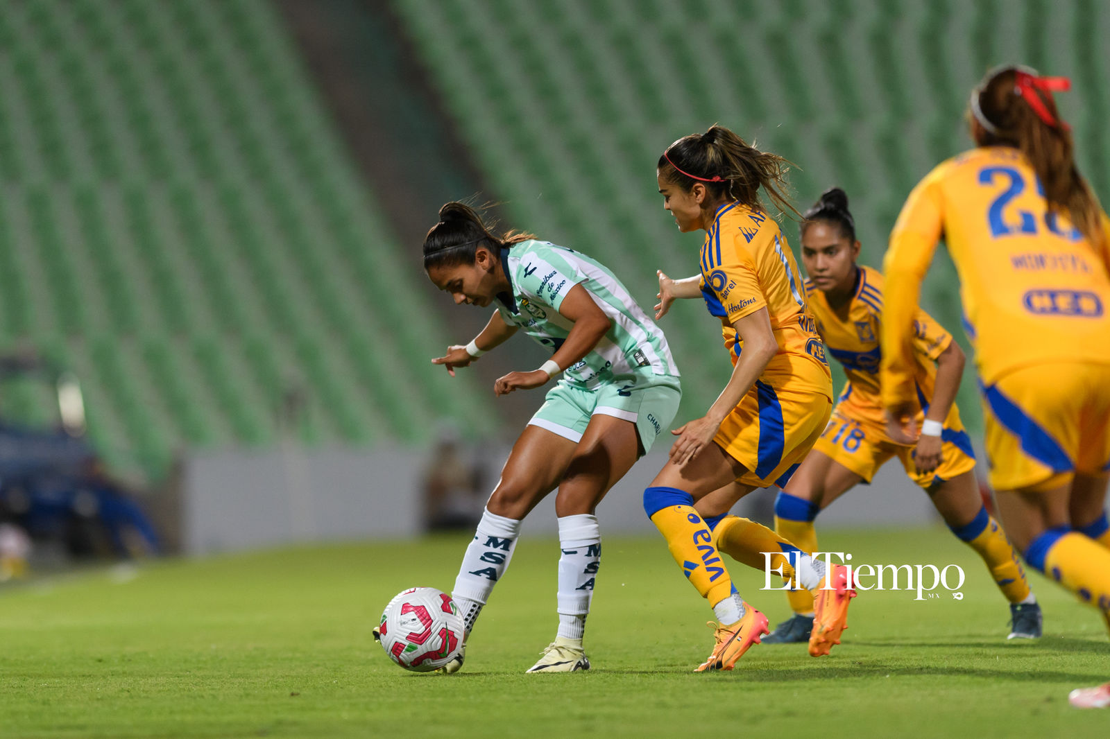 Tigres domina en casa a Santos Laguna femenil