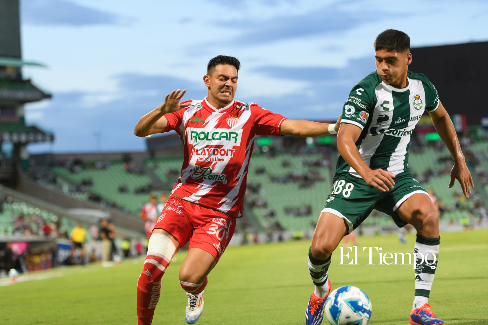 Santos Laguna vence a Necaxa en el Corona