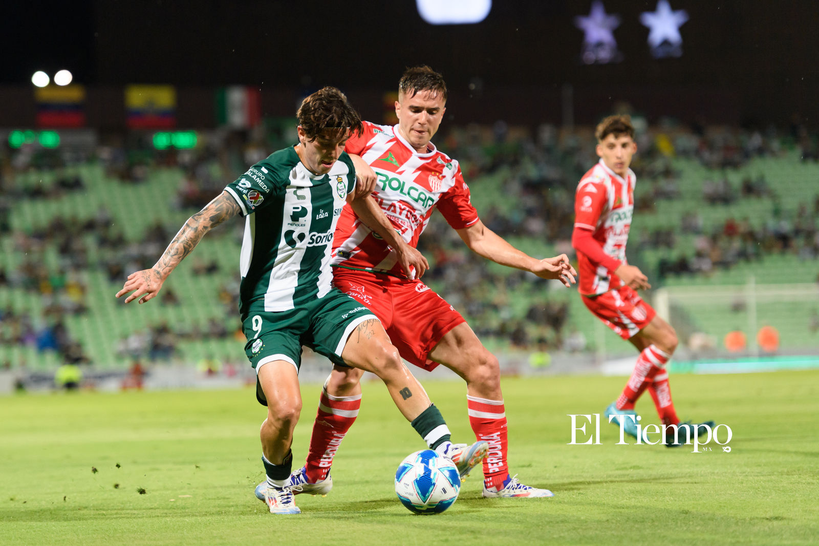 Santos Laguna vence a Necaxa en el Corona