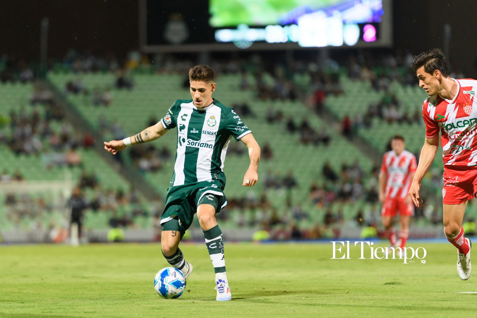 Santos Laguna vence a Necaxa en el Corona