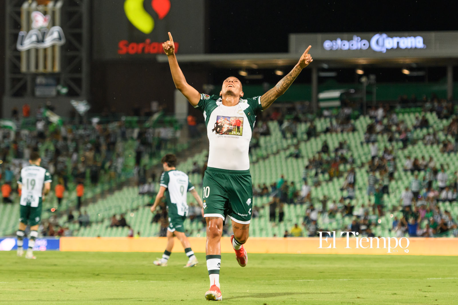 Santos Laguna vence a Necaxa en el Corona