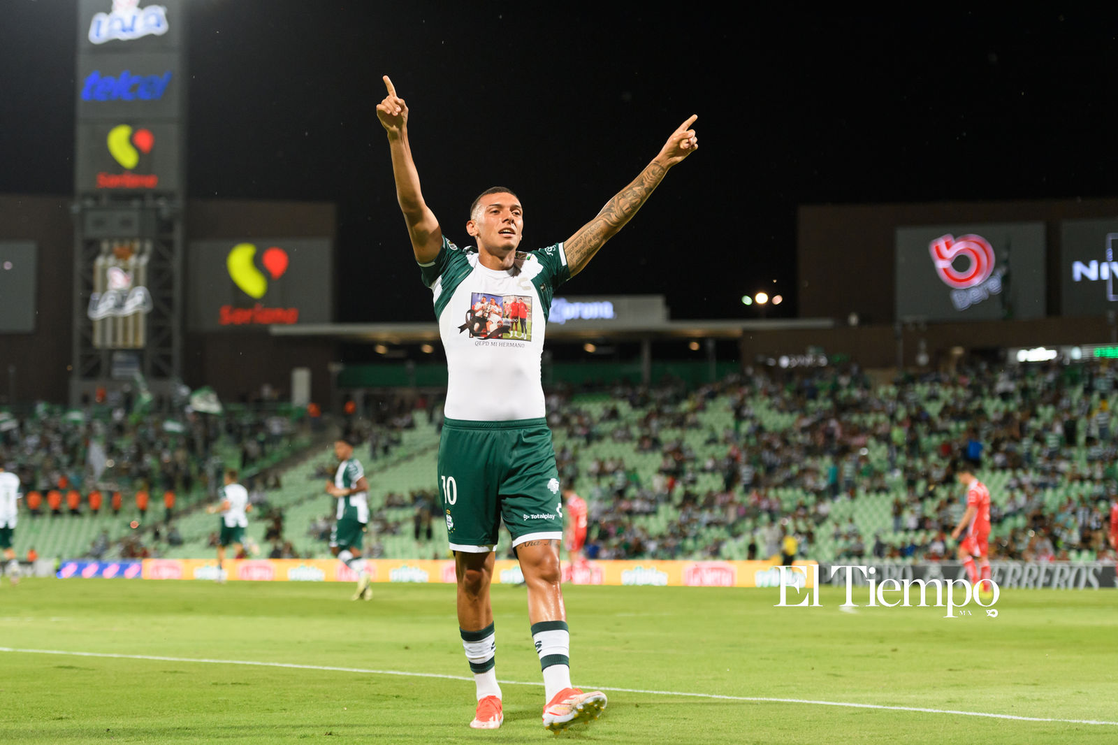 Santos Laguna vence a Necaxa en el Corona