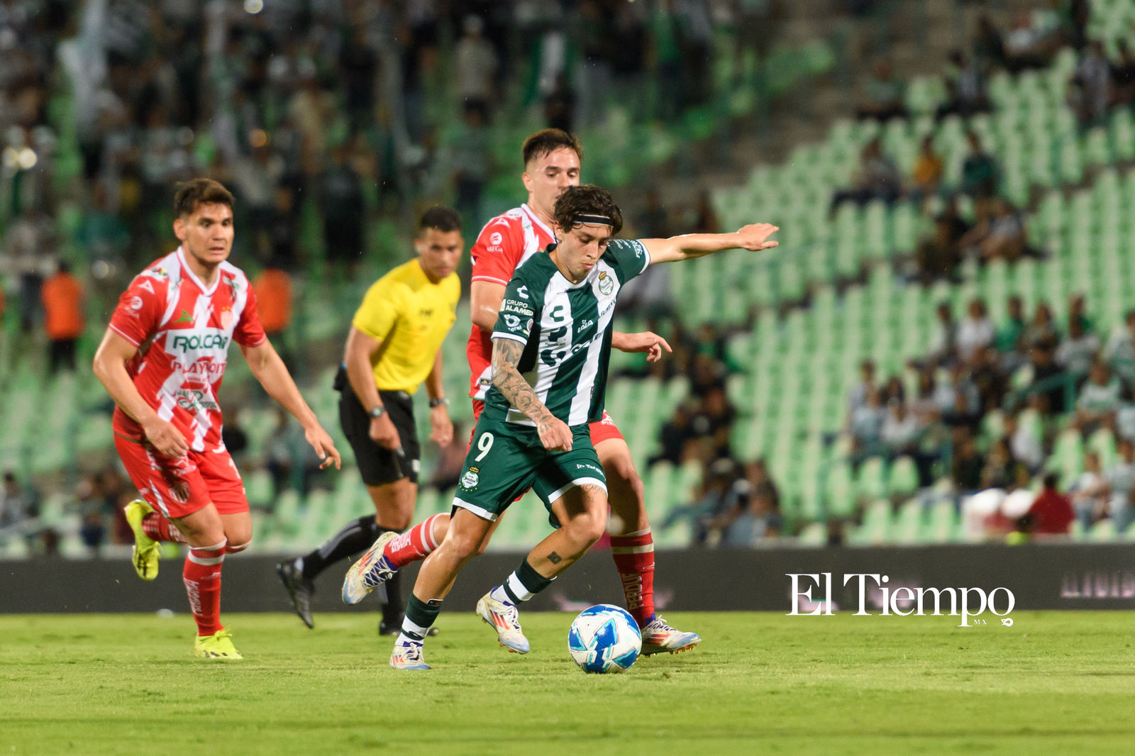 Santos Laguna vence a Necaxa en el Corona